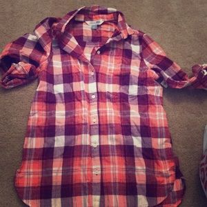 Never worn medium flannel shirt from Old Navy